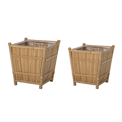 Sole Flower pot Set of 2 - Nature