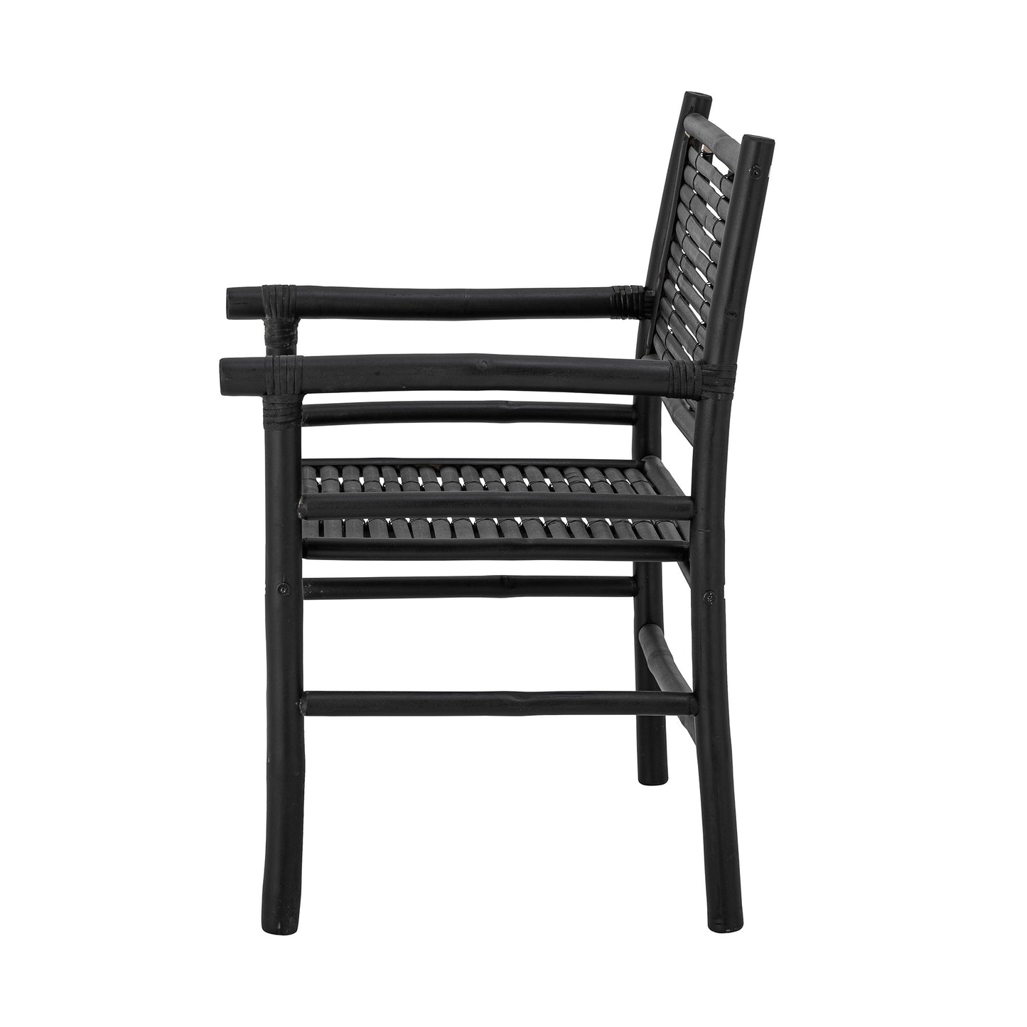 Coen Lounge Chair 2pcs - Black / Bamboo
