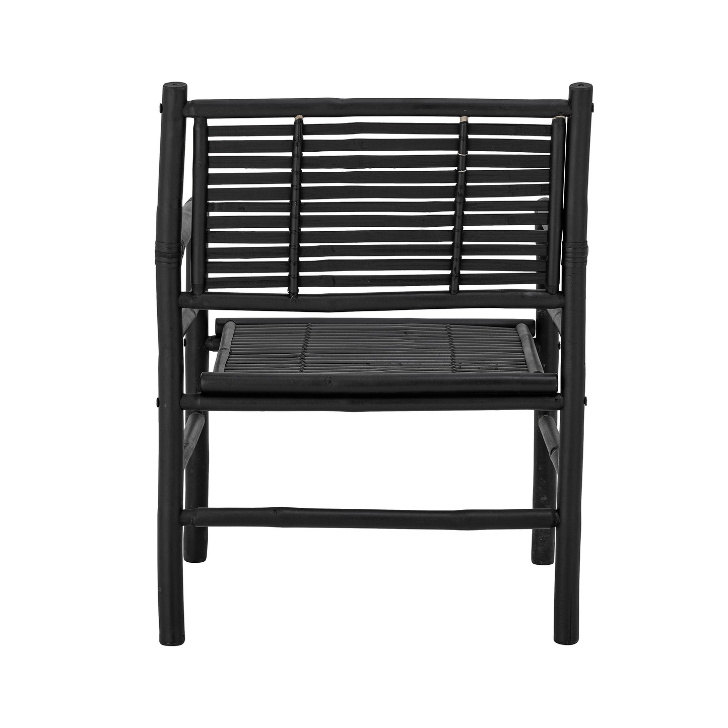 Coen Lounge Chair 2pcs - Black / Bamboo