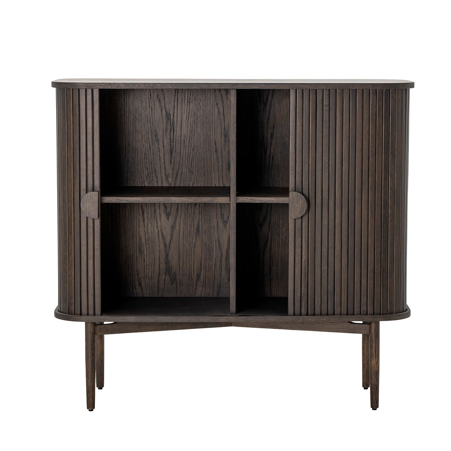 Valencia Cabinet - Brown / Oak