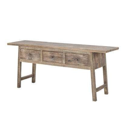 Camden Console Table - Nature / Reclaimed Pinewood