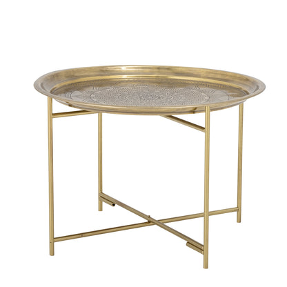 Dalia Coffee/Tray Table - Brass