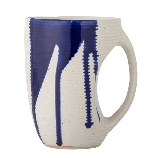 Okayama Mug 560ml - Set of 4 - White/Blue