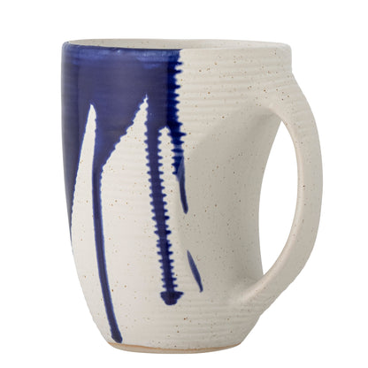 Okayama Mug 560ml - Set of 4 - White/Blue