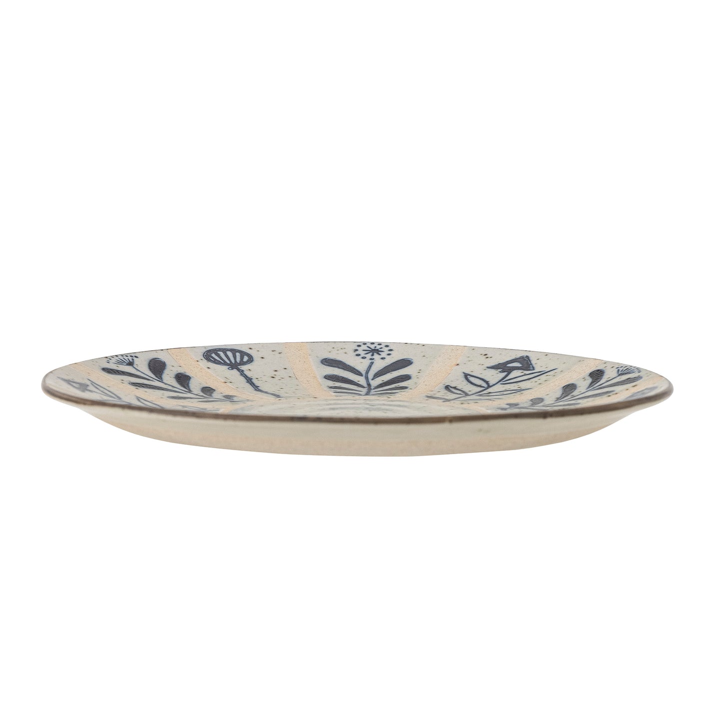 Leonie Plate Ø21 cm - Set of 4 - Blue