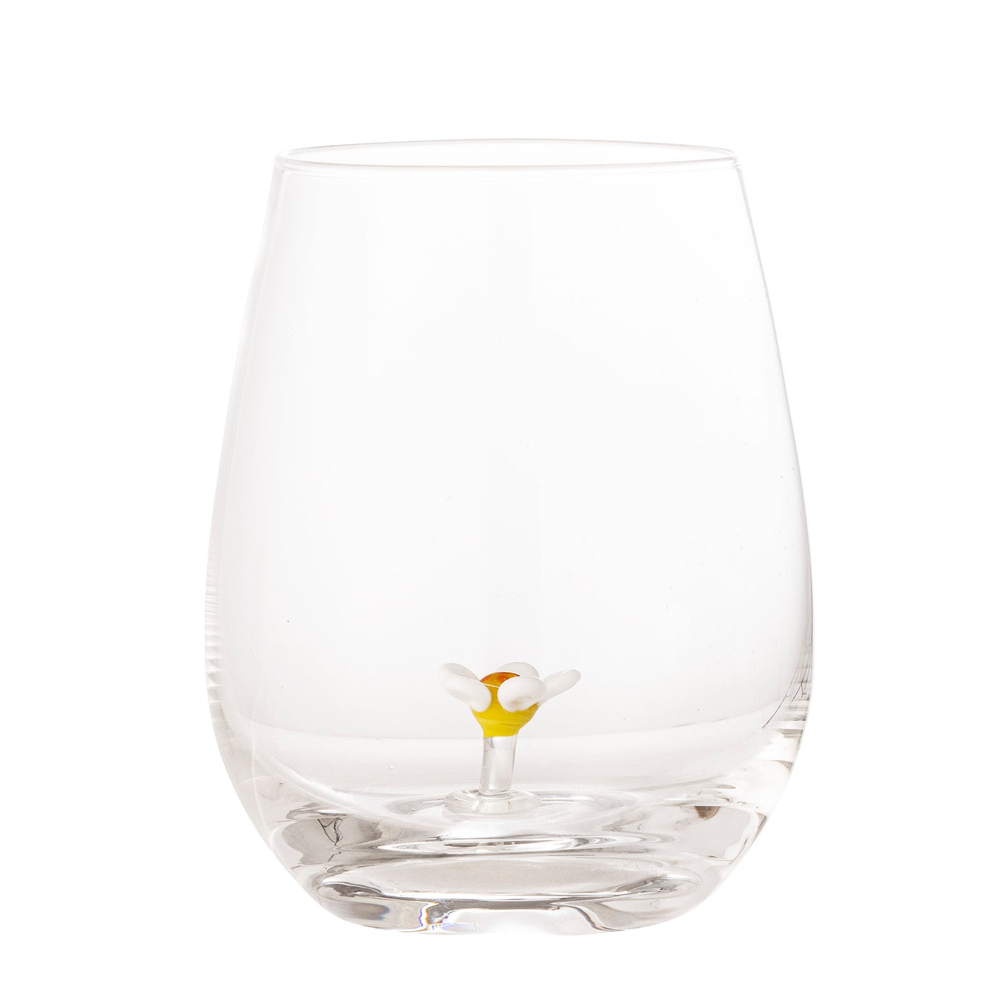 Misa Drinking Glass - Set of 4 - Flower