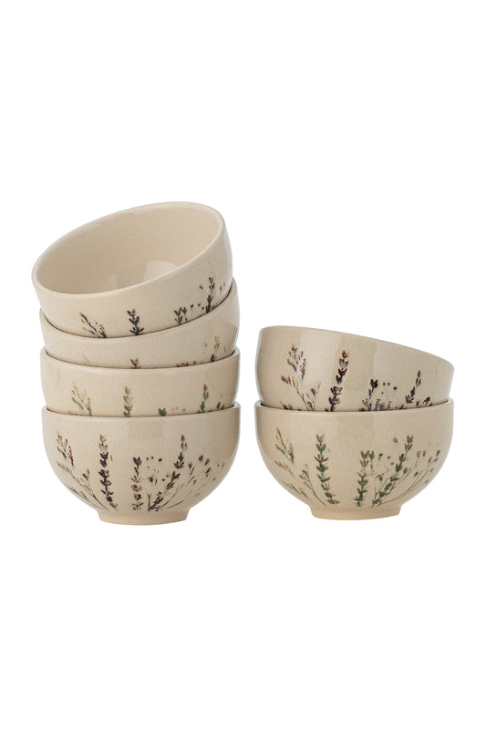 Bea Bowl 300 ml - Set of 6 - Nature