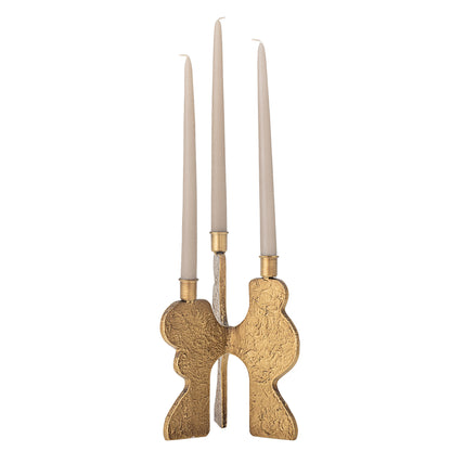 Lux Candle Holder - Gold / Metal