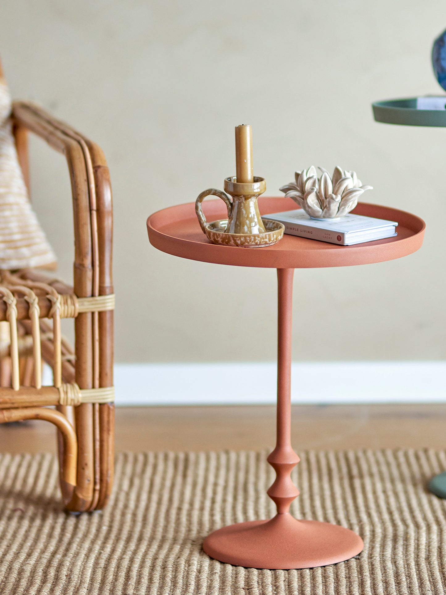 Anjou Side Table - Orange