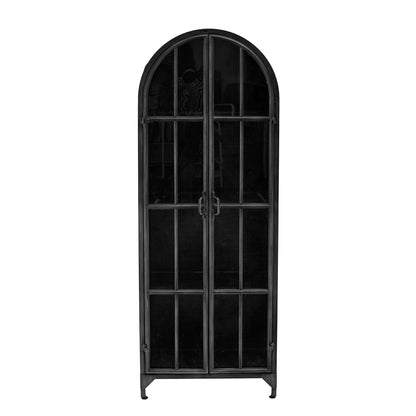 Papole Cabinet - Black / Metal