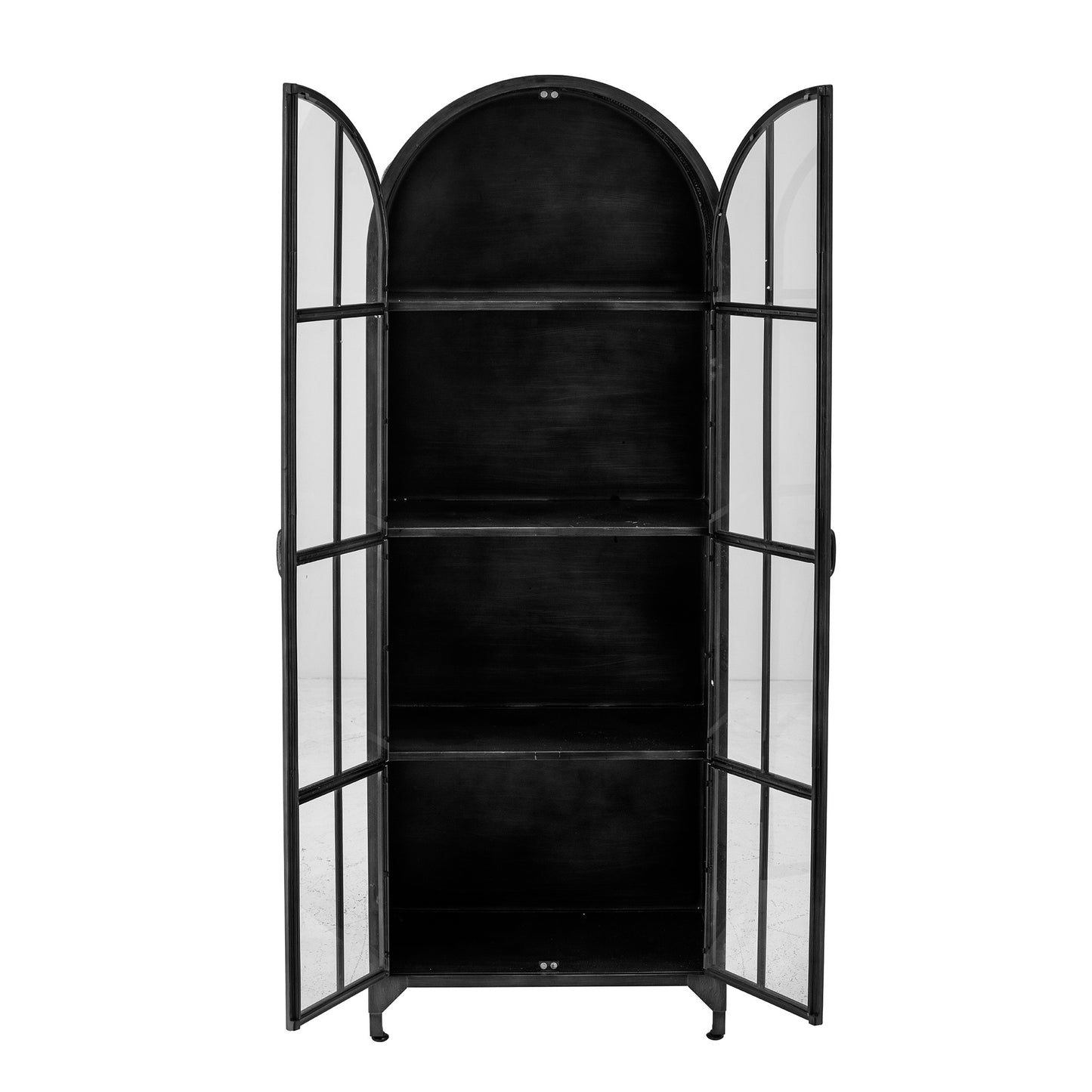 Papole Cabinet - Black / Metal