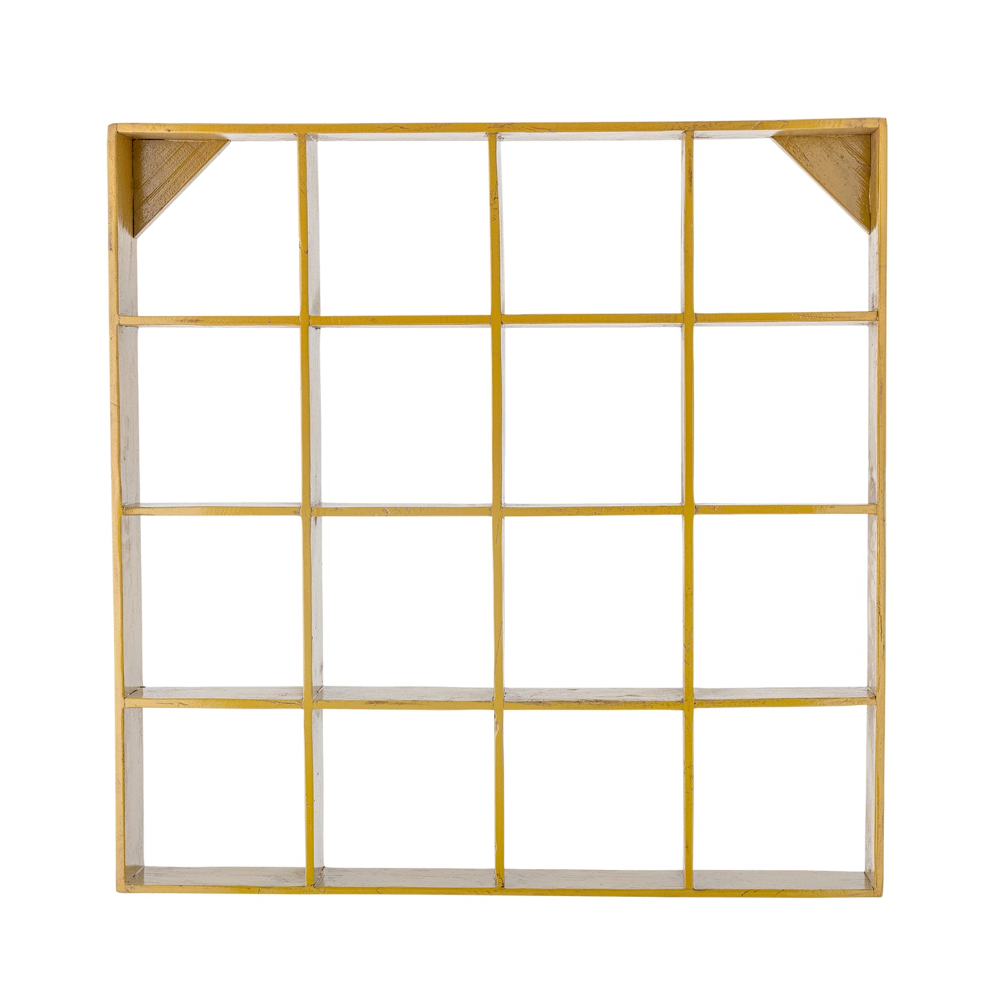 Bekka Shelf - Yellow / Reclaimed Wood