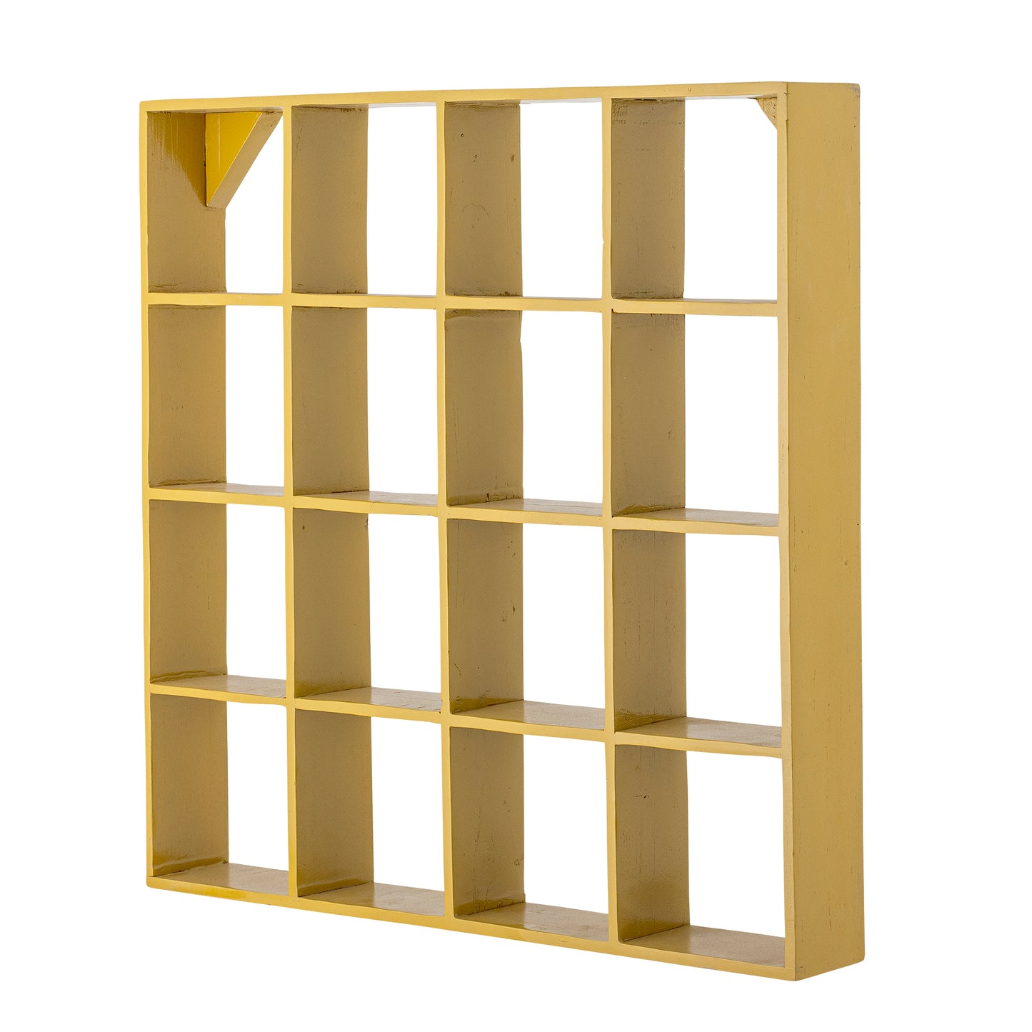Bekka Shelf - Yellow / Reclaimed Wood
