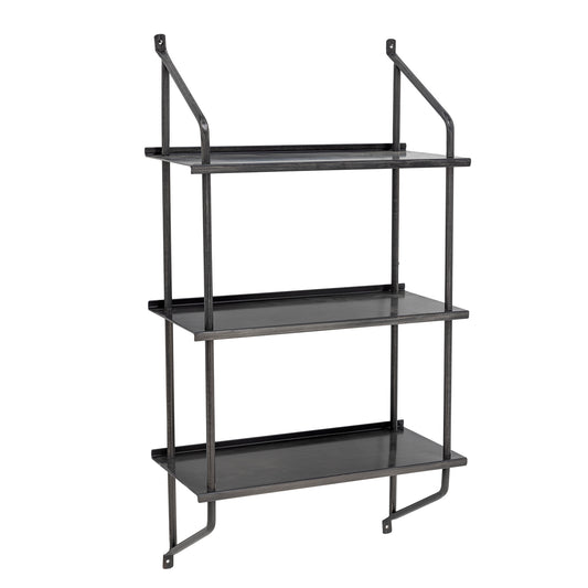Sindre Shelf - Black / Metal