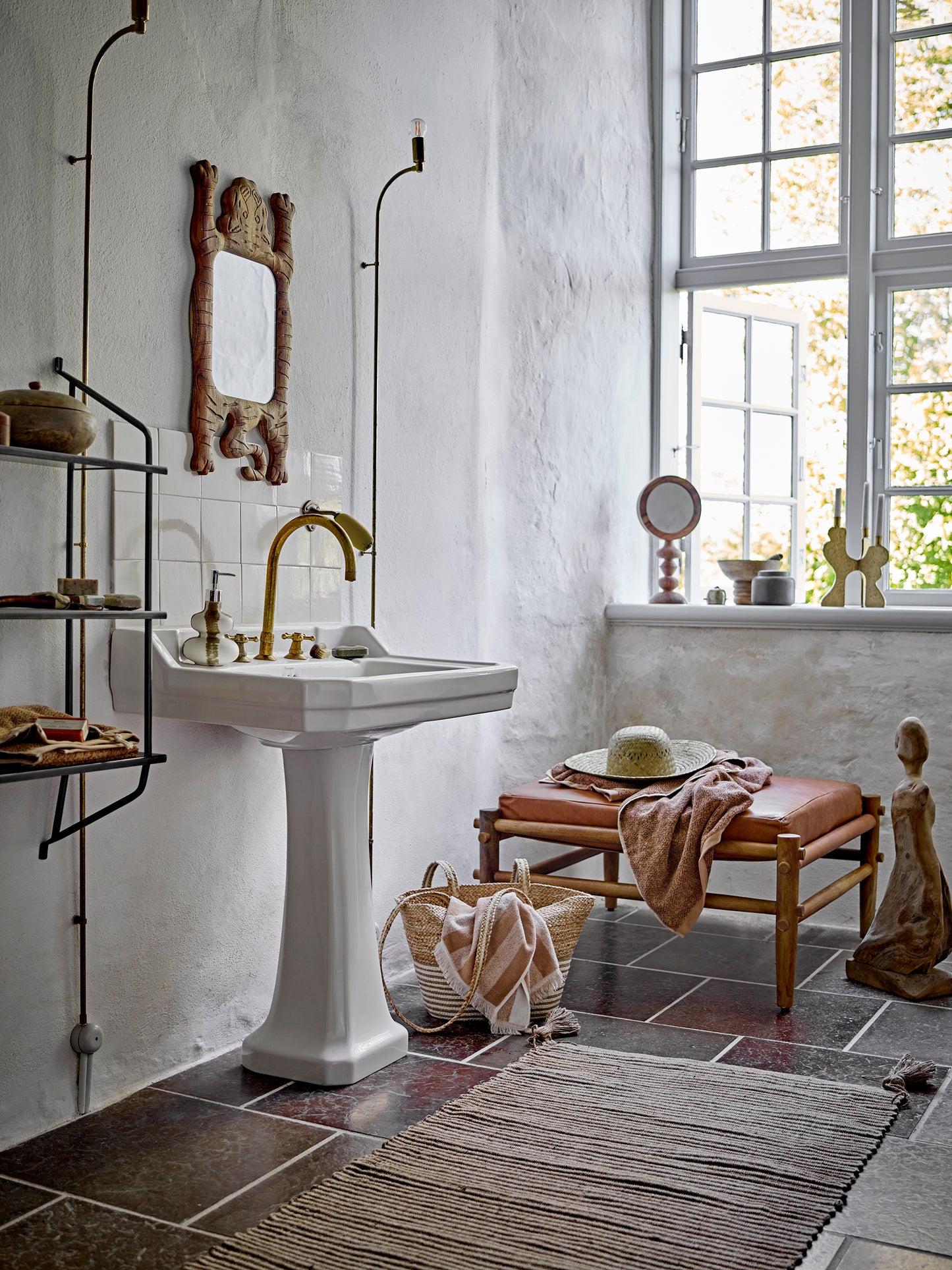 Sindre Shelf - Black / Metal