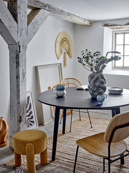 Peron Dining Table - Black / Oak