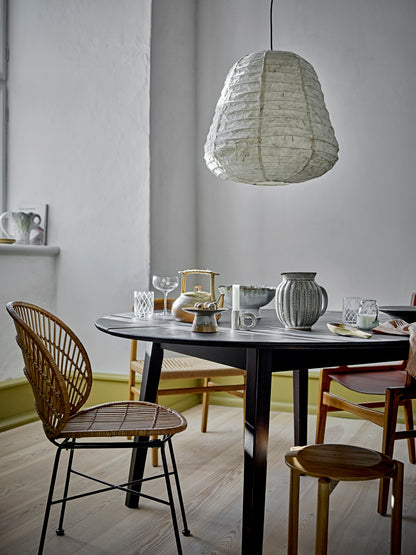 Peron Dining Table - Black / Oak