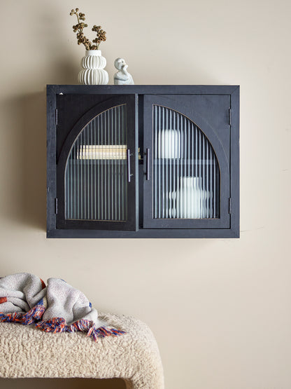 Lario Cabinet - Black / Pine