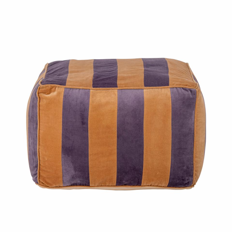 Walder Pouf - Purple/Orange