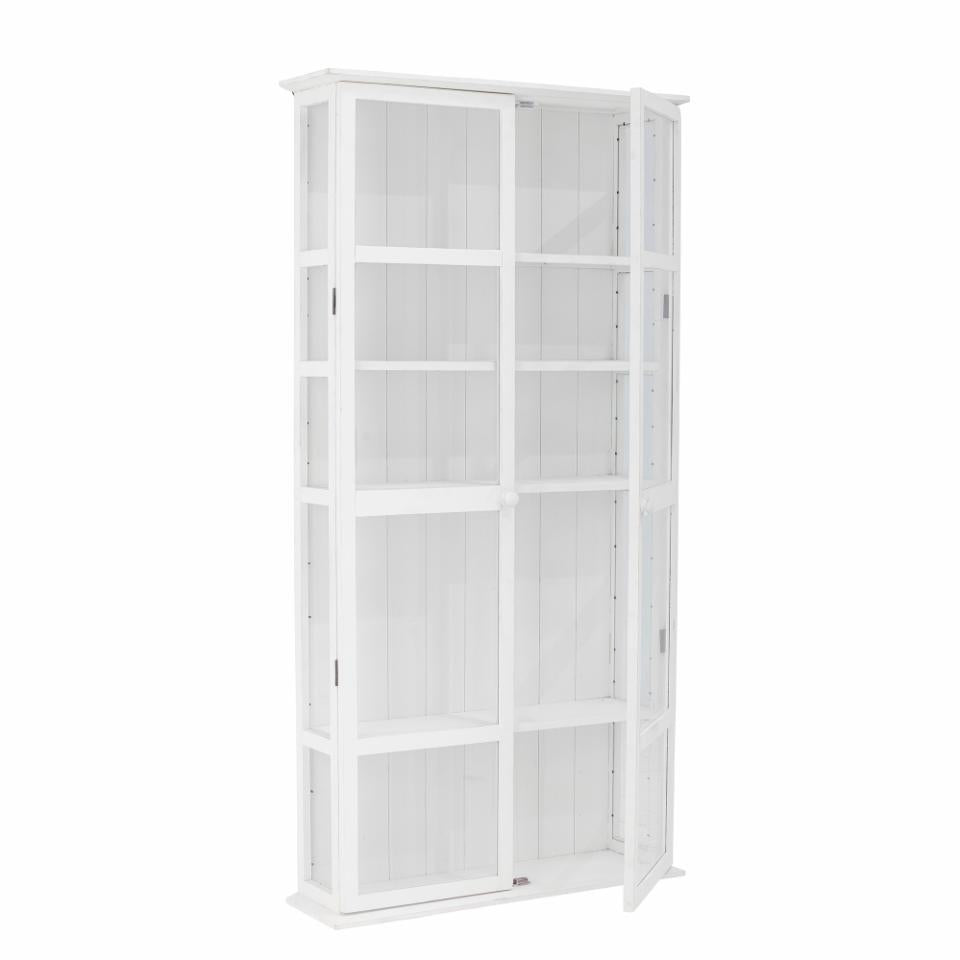 Wila Cabinet - White / Firwood