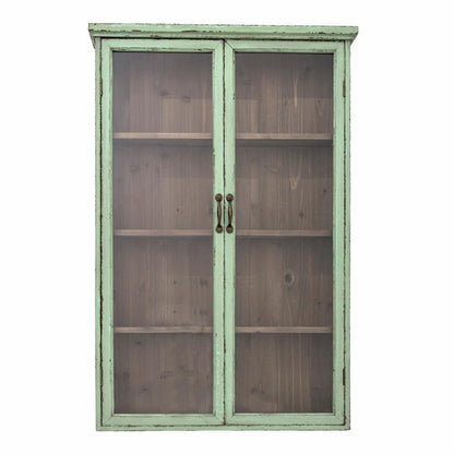 Hazem Cabinet - Green / Firwood