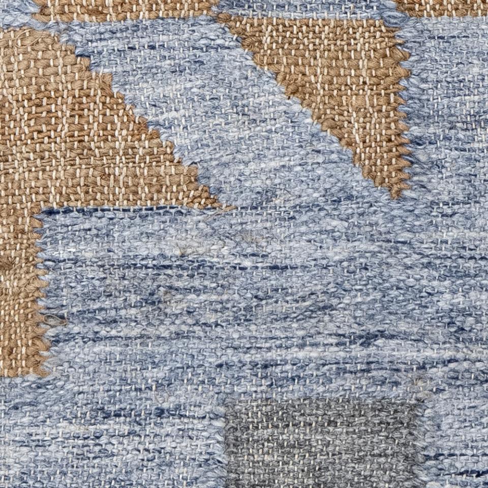 Vikka Rug 245x75 cm - Blue/Brown