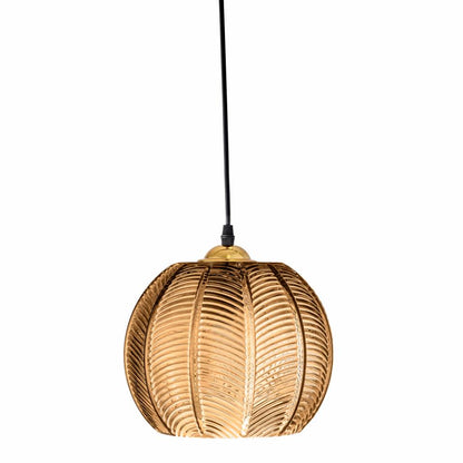 Adar Pendant Lamp 2pcs Ø22 cm - Brown