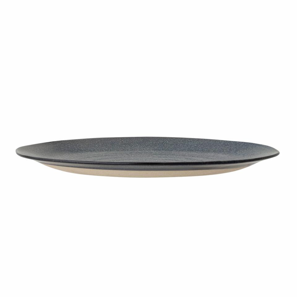 Aura Plate Ø28,5 cm - Set of 8 - Dark Blue