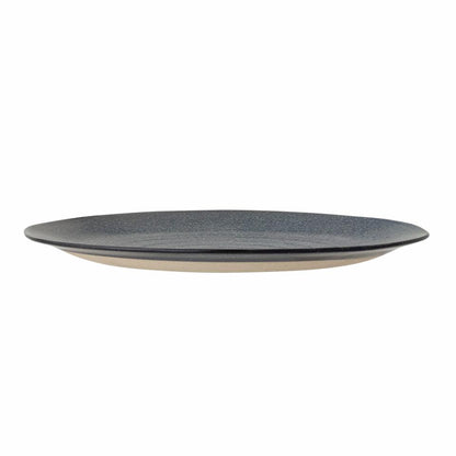 Aura Plate Ø28,5 cm - Set of 8 - Dark Blue