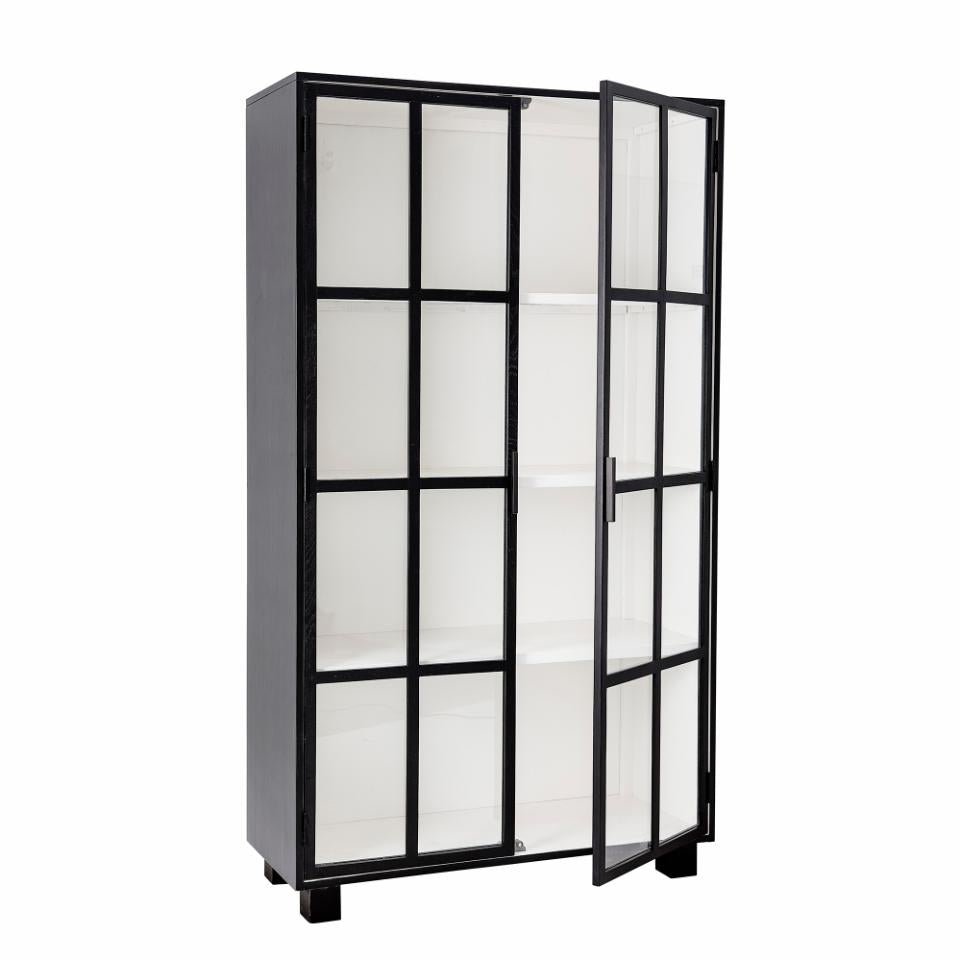 Isabel Cabinet - Black / Oak