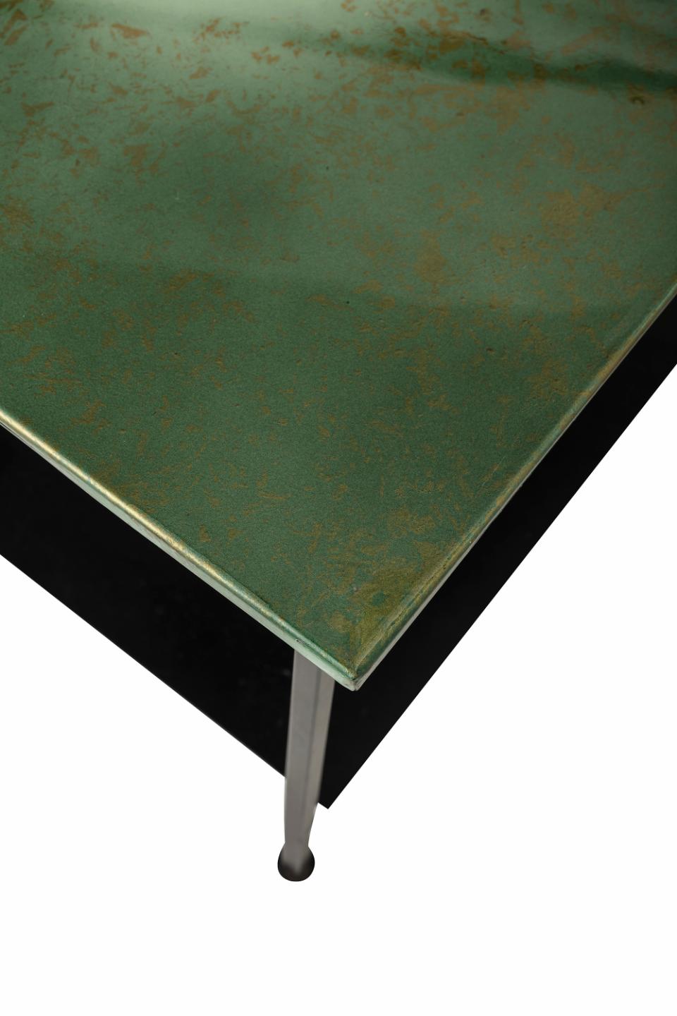 Bene Coffee Table - Green / Metal