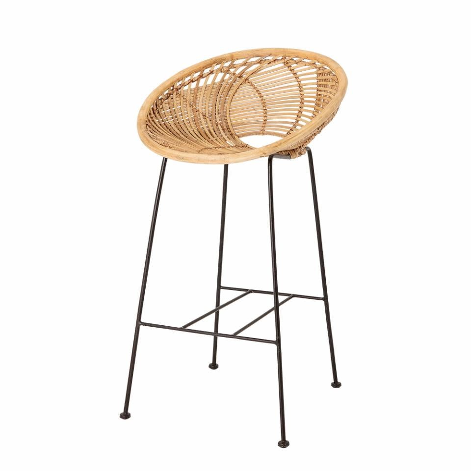 Yonne Bar Chair - Nature / Rattan