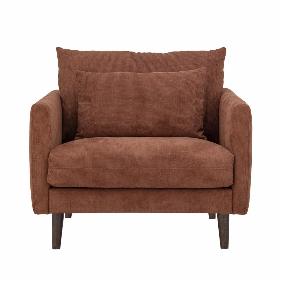 Thess Lounge Chair - Brown