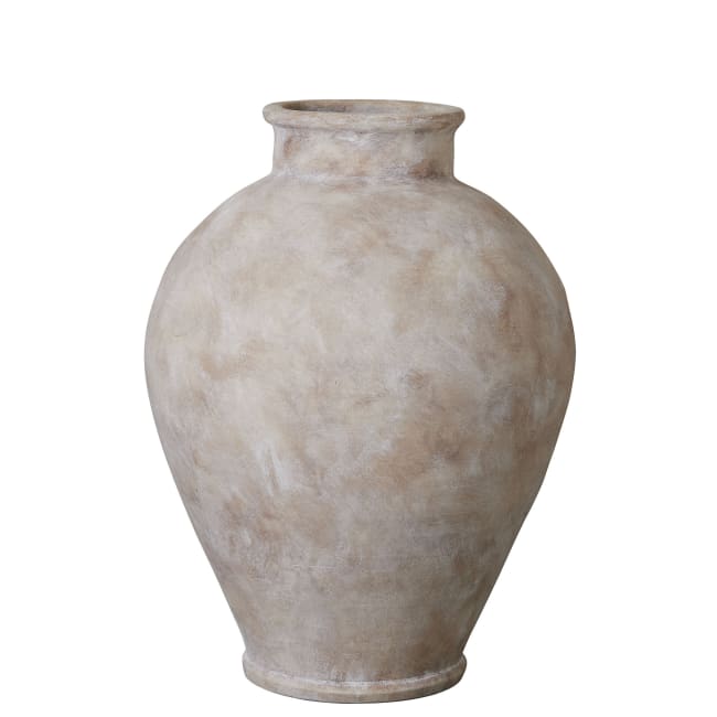 Anna vase H48 cm - antique light brown