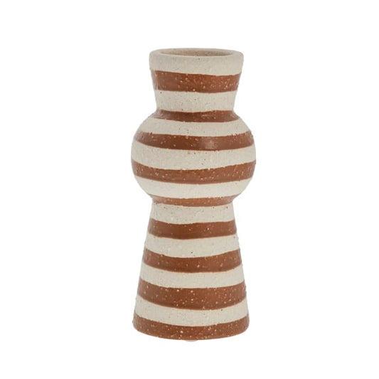 Aniella decoration vase H20 cm - golden brown