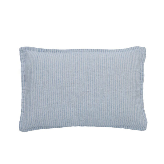 Fiona cushion 60x40 cm - blue/white