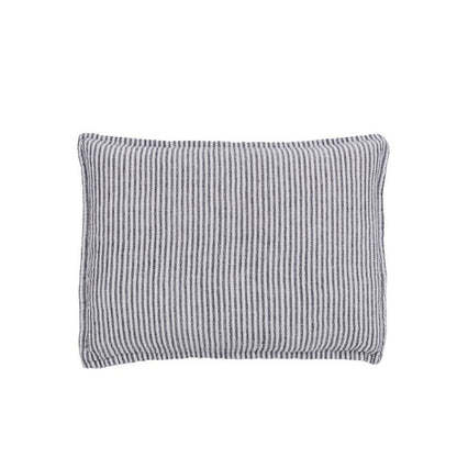 Fiona cushion 60x40 cm - dark grey/white