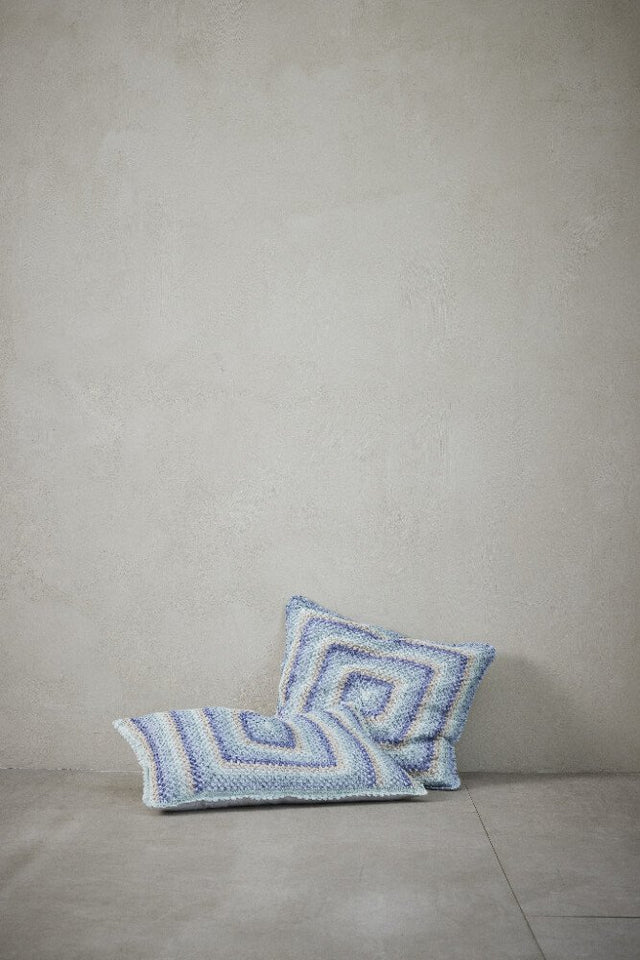 Liselle cushion 60x40 cm - blue