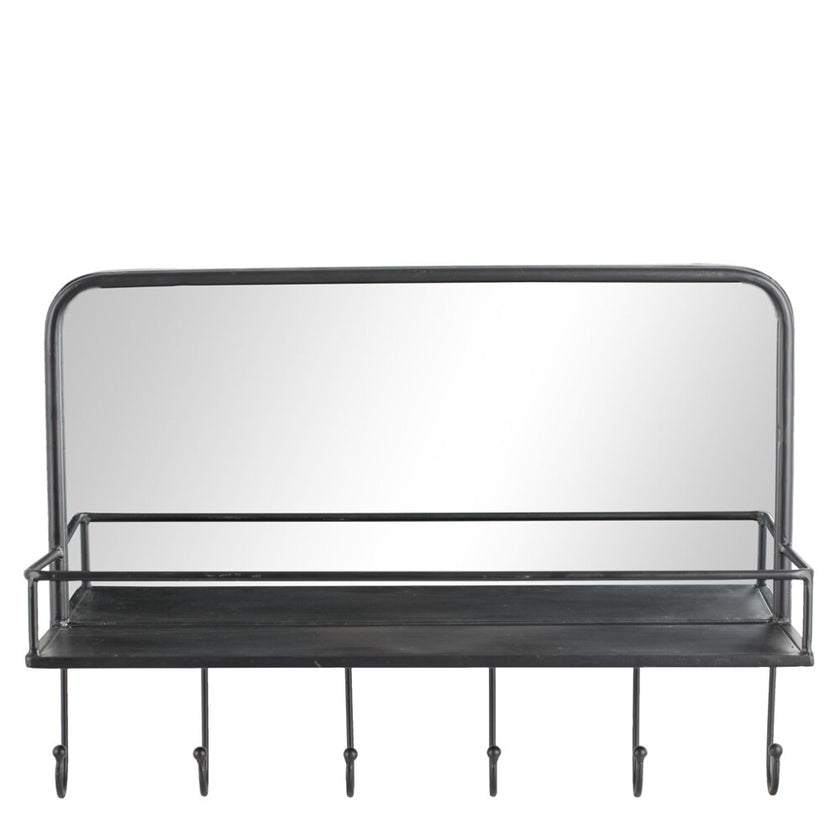 Hildia mirror 60x42 cm - black