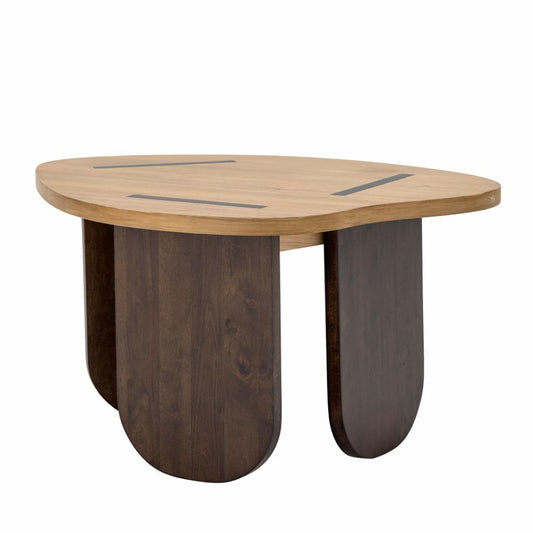 Cilas Coffee Table - Brown / Rubberwood