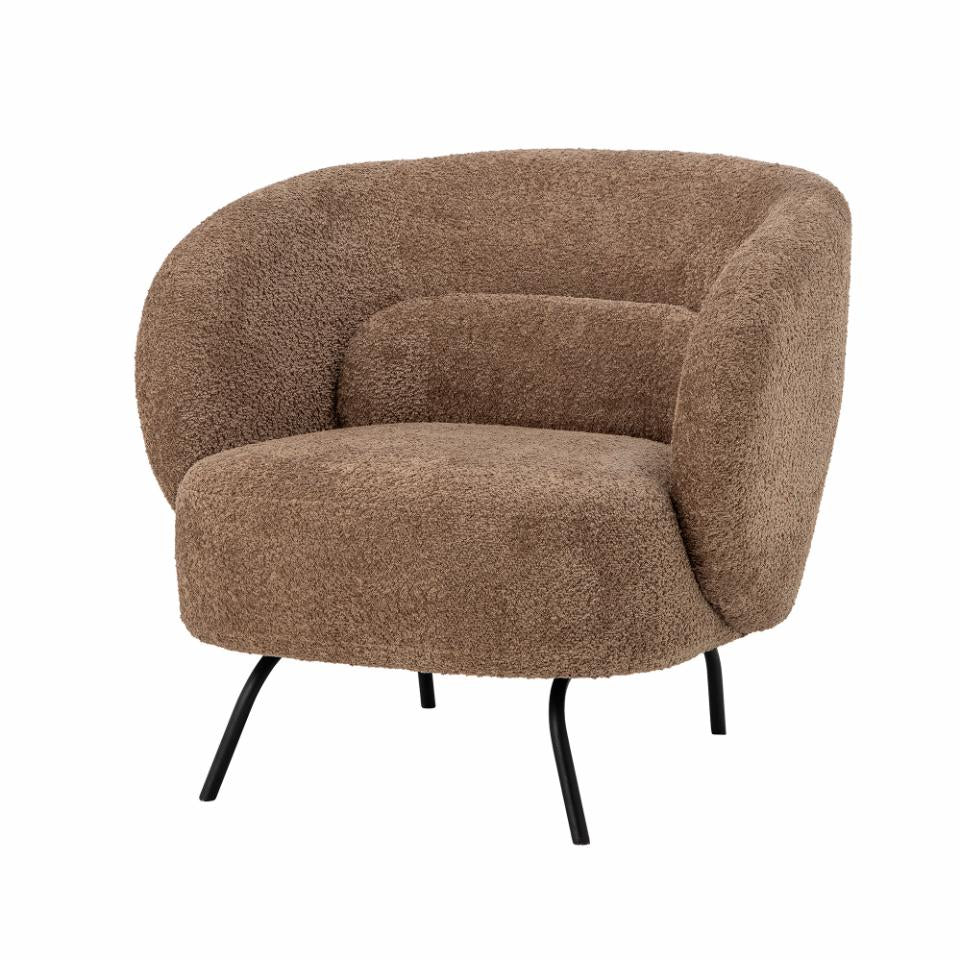 Harry Lounge Chair - Brown