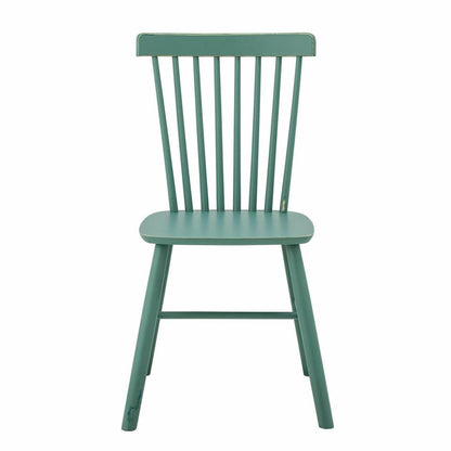 Mill Dining Chair 2pcs - Green / Rubberwood