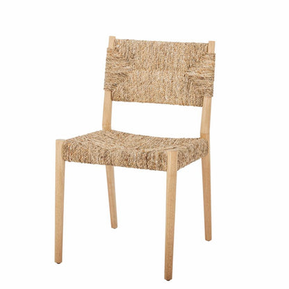 Saran Dining Chair 2pcs - Nature / Water Hyacinth