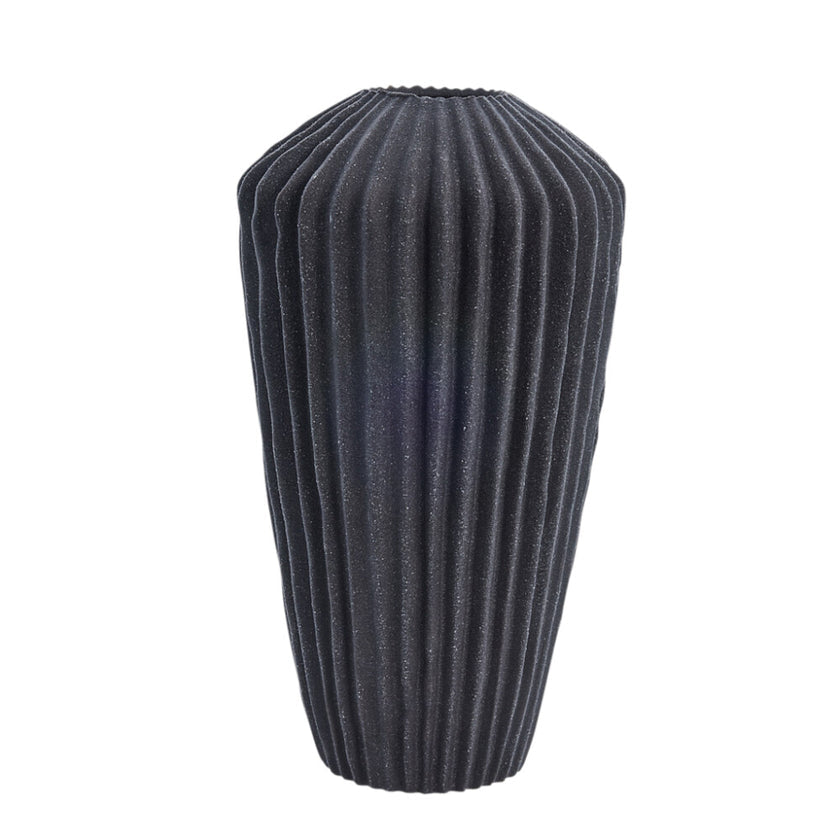 Susia vase H26,5 cm - dark grey