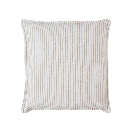 Olivia cushion 60x60 cm - sand striped