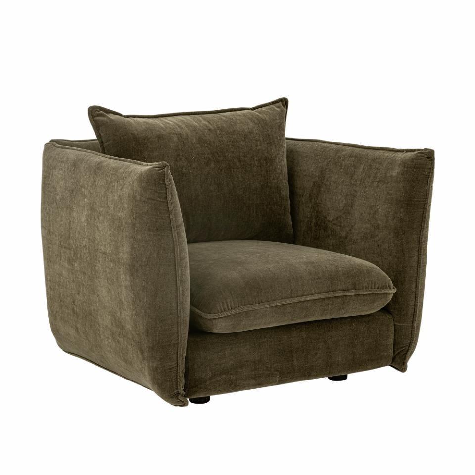 Austin Lounge Chair - Green