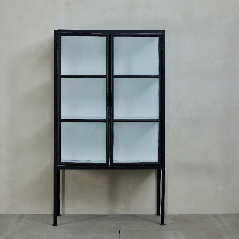 Depot cabinet H150 cm - black