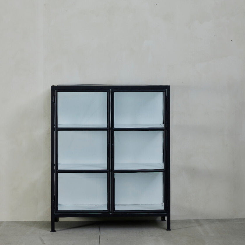 Depot cabinet H110 cm - black