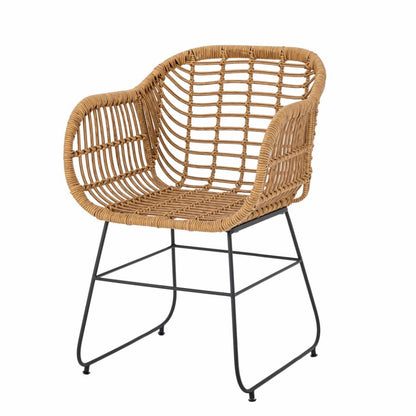 Collin Lounge Chair - Nature / Polyrattan