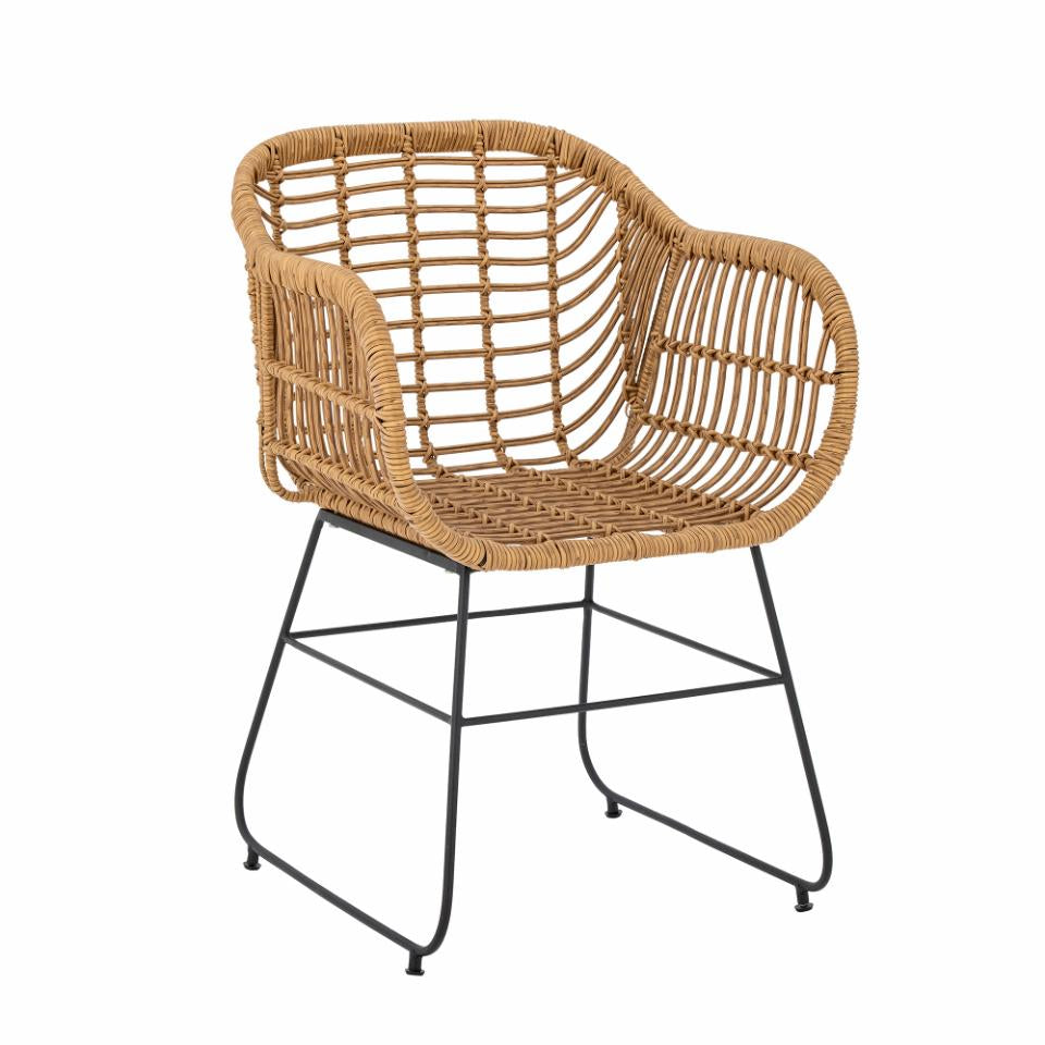 Collin Lounge Chair - Nature / Polyrattan